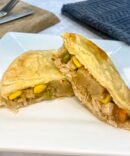 21 Chicken Pot Pie, 1 - 4 inch Pie & Veg.