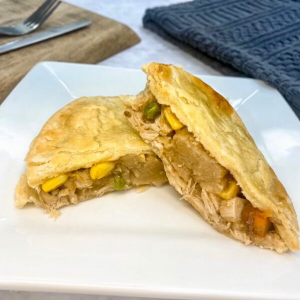 21 Chicken Pot Pie, 1 - 4 inch Pie & Veg.
