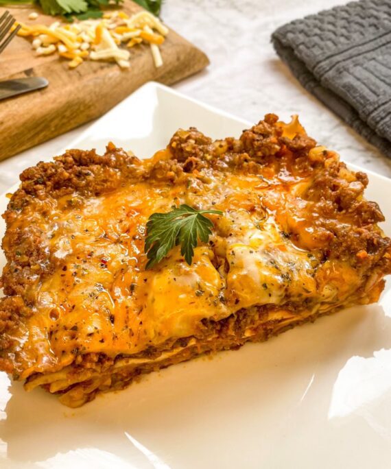 09 Lasagna & Veg.